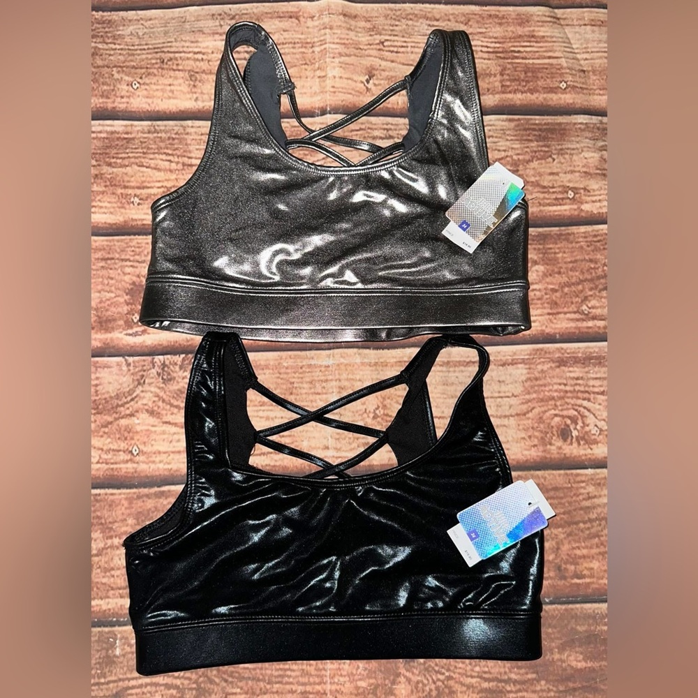 NWT Justice Girls Sports Bra size 34
